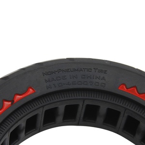 Neumático Sólido de Goma con Diseño de Panal de Abeja de 10 Pulgadas para Scooter Eléctrico MAX G30, Repuestos - Product Image 5
