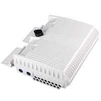16 Çekirdekli SC Nap Kutusu FTTH Hava Tipi Terminal Kaseti Tipi Su Geçirmez IP65 Direk Montajlı Optik Kutu Fiber Optik Dağıtım Bölücü Kutusu