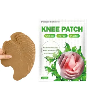 Medical Use Chinese Herbal Natural Portable Wormwood Knee Pain Reliever Patch
