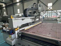 HAUSSER HSR2128A Router Panel CNC ATC Presisi Tinggi 2128 dengan Meja Vakum untuk Furnitur Kayu Solid