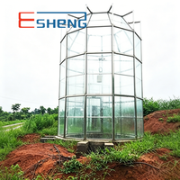 Plateforme d'enrichissement en CO2 sur site avec régulation intelligente du gaz pour les études de croissance des plantes