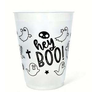Gobelets de fête personnalisés en plastique PP givré de 16 oz avec logo personnalisé pour mariages et événements - Product Image 6