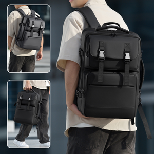 WEIXIER Herren erweiterbarer Geschäfts reise rucksack, 25L-36L große Kapazität, <span class=keywords><strong>Laptop</strong></span>-Schulter tasche mit mehreren Fächern für Herren - Product Image 5