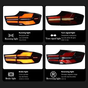 Feux arrière de voiture pour E71 2008-2014, ensemble amélioré avec feux de circulation, clignotants et feux de freinage à LED, kit carrosserie Plug and Play - Product Image 3