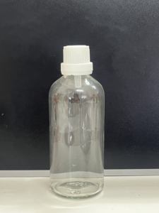 1oz <b>glass</b> <b>bottle</b> essential oil <b>bottle</b>, black and white cap, blue, green and black <b>bottle</b>, essential oil - Product Image 5