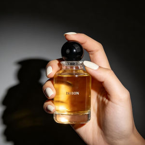 Échantillon Gratuit - Flacon <span class=keywords><strong>de</strong></span> Parfum Rond Vide 30ml 50ml - Flacon Pulvérisateur <span class=keywords><strong>de</strong></span> Parfum en <span class=keywords><strong>Verre</strong></span> 100ml Transparent avec Bouchon - Product Image 2