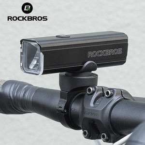 <span class=keywords><strong>ROCKBROS</strong></span>-faro LED resistente al agua para bicicleta, <span class=keywords><strong>linterna</strong></span> frontal de 1000 lúmenes con carga USB de 4800mAh - Product Image 1