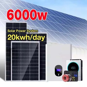 Sistema de Energía Solar Monocristalina Fuera de la Red, Kit Completo de 3-10kw, Paneles Solares Apilables, Instalación Gratuita en China, Preventas - Product Image 3