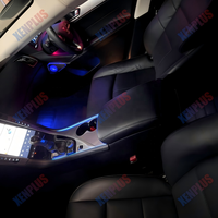 Xenplus Éclairage d'ambiance intérieur 12V pour Infiniti Q50 Q50L 2013-2022 Wind Chaser Kit de décoration de voiture arc-en-ciel à 22 lumières