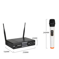 Voxfull GS22 Harga Murah Headset Genggam Dual Channel Mikrofon Nirkabel Jarak Jauh