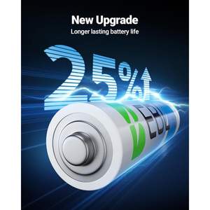 Paquete de 24 Pilas Alcalinas AAA EBL de 1.5V, Triple Potencia para Todos los Dispositivos, Larga Duración, Certificación Rohs, Modelo AA - Product Image 2