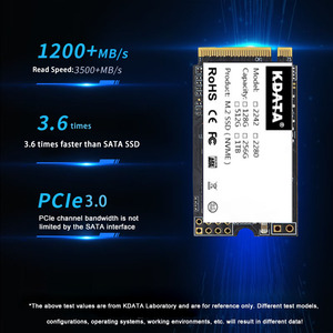 KDATA Solid State Drive Internal Oem 2242 Nvme Pcie Ssd 128Gb 256gb 512b 1tb untuk Laptop Disque Dur M2 Ssd - Product Image 4