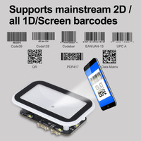 Módulo Escáner de Códigos de Barras 2D con Lente Gran Angular YJFIRST, Montaje Fijo Integrado, Detección Automática, Interfaz USB TTL, en Stock