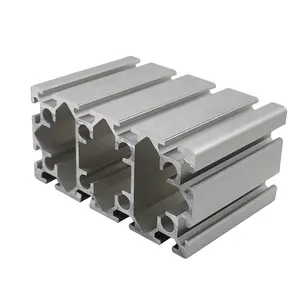 Aluminium Fabrik Direkt verkauf 6063 große Größe 80x160mm Aluminium profil CNC Fräser 80160 schwere Aluminium Extrusion