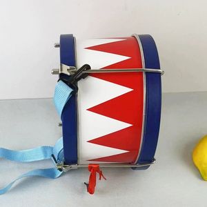 Tambour à main indien de 8 pouces, réglable, pour performance, petit tambour de guerre, tambour de marche - Product Image 4