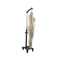 Mannequin de couture pliable en fibre de verre grande taille pour la confection de patrons et le drapage – Modèle de mannequin pour la création de robes