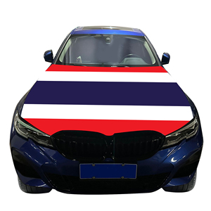Housse de capot de voiture avec drapeau de Thaïlande, housse de capot de moteur de voiture avec drapeau, vente en gros, personnalisable, résistante à l'usure et durable - Product Image 5