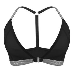 Confortable rassemblement beauté dos soutien-gorge transfrontalier argent soie rayure grand dos qui fuit femmes soutien-gorge dames sans couture corps Lingerie - Product Image 5