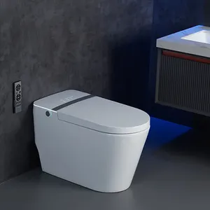 High-Tech automatico Tankless Wc miglior sistema di servizi igienici intelligenti in vendita con set di servizi igienici intelligenti a distanza