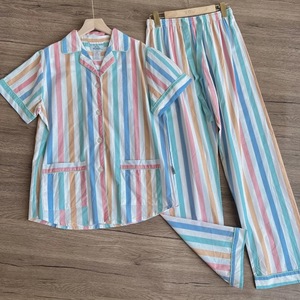 Set Pigiama da <span class=keywords><strong>Donna</strong></span> in Fibra di Bambù, 2 Pezzi, Traspirante e Leggero, Design Unico, Alta Qualità, per Vendita <span class=keywords><strong>Online</strong></span> - Product Image 2