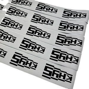 Factory Good Price Spandex/Nylon Underwear Elastic Band Soft Woven Jacquard Webbing Strap Custom Logo Elastic Band for Waistband - Product Image 3