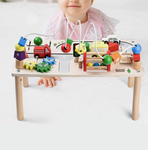 <span class=keywords><strong>Tavolo</strong></span> sensoriale per bambini <span class=keywords><strong>giochi</strong></span> per la casa <span class=keywords><strong>giochi</strong></span> Puzzle per bambini in legno - Product Image 6