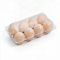 Barquette à œufs thermoformée de qualité alimentaire pour élevage avicole, emballage logistique antichoc en gros, boîte personnalisée