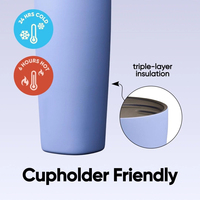 Vente en gros, tasse à café isotherme en acier inoxydable de 20 oz avec logo personnalisé, anti-fuite, réutilisable, pour le bureau