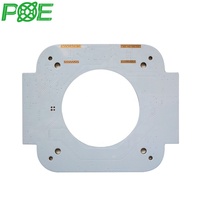 Carte de circuit imprimé en aluminium POE POEPCBA pour éclairage LED, épaisseur de cuivre 1 oz, épaisseur de la carte 3 mil, sans plomb, surface HASL, taille personnalisée
