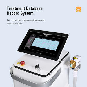 เครื่องกำจัดขนด้วยเลเซอร์ไดโอดความเข้มข้นสูงรุ่นอัพเกรด 4 ความยาวคลื่น สำหรับใช้งานเชิงพาณิชย์ แบบตั้งโต๊ะ มาตรฐาน EU - Product Image 2