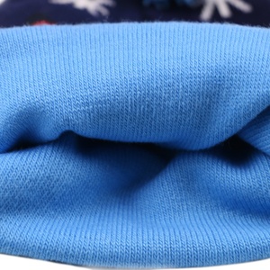 Automne hiver mode 3D broderie acrylique tricoté chapeau unisexe adulte noël haut de gamme renne motif <span class=keywords><strong>Image</strong></span> Style - Product Image 5
