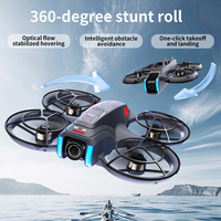 Drone RC WiFi FPV AE21 720P avec Flip 360°, Vol Stationnaire à Flux Optique, Style NEO 2 Entièrement Fermé, Cadeau Sûr pour Enfants, Utilisation Intérieure/Extérieure