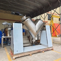 Máquina Mezcladora Agitadora de Polvo Blanqueador al por Mayor 1000L de Acero Inoxidable con Motor de Alta Precisión Automático para Detergente en Polvo