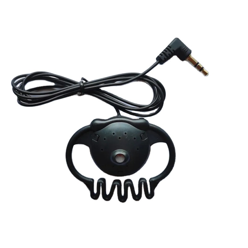 High Quality Low Price Headphone <strong>Headset</strong> for Tour <strong>Guide</strong> <strong>Headset</strong> D Shape Wire 3.5mm Port Digital Handfree Oem Earhook Earphones