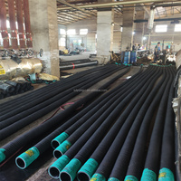 Tuyau en caoutchouc NBR à quatre spirales en fil d'acier Yongyi 150 mm, épaisseur de paroi 9,8 mm, haute résistance, résistant à l'usure et à la corrosion