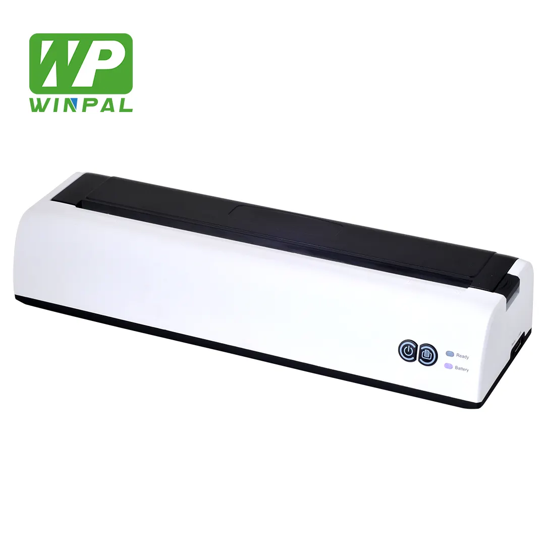 Winpal Printer WP-N4 Thermal Android IOS Apple Printer Mobile USB/BT/WiFi Thermal Printer Ukuran A4 Kertas untuk Kantor Pos