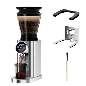 <span class=keywords><strong>Moulin</strong></span> à <span class=keywords><strong>café</strong></span> électrique professionnel en acier inoxydable à meules plates, silencieux, le plus vendu pour l'espresso - Product Image 3