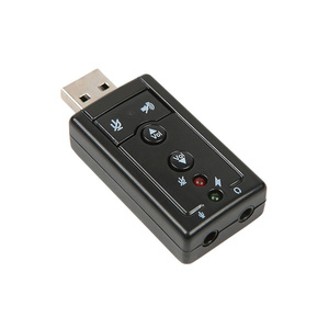 Adaptateur audio USB 7.1 avec micro et entrée jack audio pour ordinateur portable et ordinateur de bureau - Product Image 5