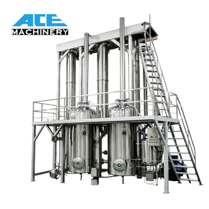 Usine de raffinerie mécanique de sel de mer avec économie d'énergie de technologie de moteur et de pompe de la capacité MVR de 20 tonnes/heure - Product Image 2