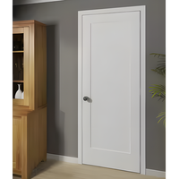 Porte Shaker minimaliste américaine Chantadoor avec isolation acoustique, décoration en MDF imperméable, couleur personnalisée