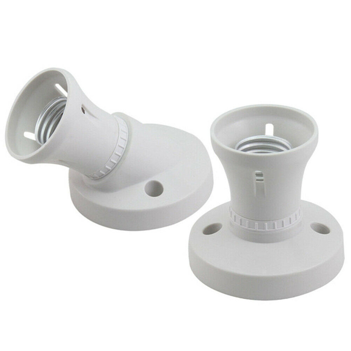 E27 Light Bulb Screw Lamp Surface Fixing Base Holder Accessories Edison Pendant Ceiling Socket Useful