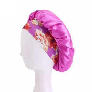 <span class=keywords><strong>Bonnet</strong></span> <span class=keywords><strong>en</strong></span> <span class=keywords><strong>soie</strong></span> <span class=keywords><strong>de</strong></span> luxe avec imprimé papillon et fleurs sur la bande, bonnets <span class=keywords><strong>en</strong></span> <span class=keywords><strong>satin</strong></span> et bandeaux <span class=keywords><strong>en</strong></span> <span class=keywords><strong>satin</strong></span> pour cheveux bouclés - Product Image 6