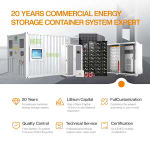 OEM Lithium Ion Batteries High Voltage 100kw 215kwh Cooling on Grid Industrial and Commercial <b>Energy</b> <b>Storage</b> <b>Systems</b> HZEB-HCT-20 - Product Image 3