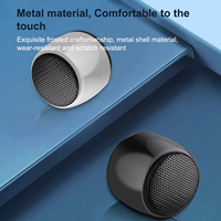 Mini Altavoz Inalámbrico Metálico OEM con Bluetooth, Portátil, para Exteriores, Regalo Promocional, LED RGB para Cine en Casa, Fiestas, Computadora