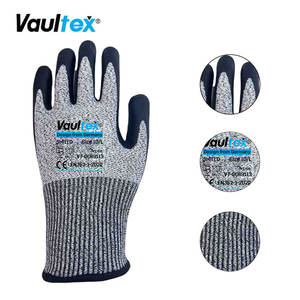 Vaultex, recién llegado, guantes de seguridad para la industria minera, HPPE + guantes de trabajo de fibra de vidrio, guantes de trabajo resistentes anticorte para hombres - Product Image 3