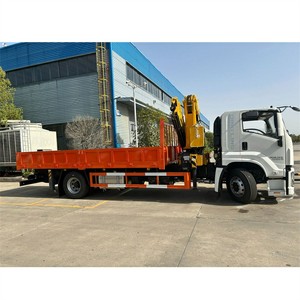 รถเครนติดรถบรรทุก ราคาโรงงาน 4x2 8 ตัน 10 ตัน รถเครนบูมพับได้ - Product Image 4