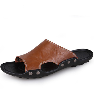 Sandales à plateforme pour hommes de grande taille, durables, en EVA, absorbant les chocs, semelle épaisse, pour le camping, l'extérieur, simples, modernes, sandales d'été - Product Image 2