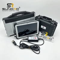 Kit de Diagnóstico para Excavadora Serdia, Herramienta de Escaneo de Comunicación para Motor D-eutz, Software de Encriptación 4.0 con Laptop CF-53