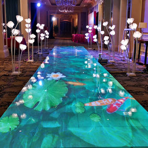 Usine de Offre Spéciale Piste de <span class=keywords><strong>danse</strong></span> Écran de carrelage de sol led interactif Écran tactile led interactif Panneaux d'écran mural OEM étanches - Product Image 4