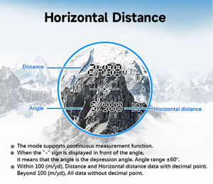 कस्टम 7x फैक्टरी खेल शिकार लेजर रेंजफाइंडर गोल्फ दूरबीन 5000 मीटर रेंज फाइंडर लेजर निर्माता - Product Image 6
